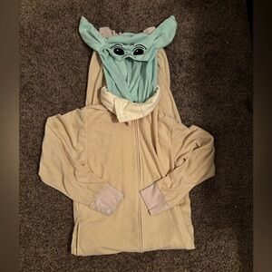 Baby Yoda Footie PJs